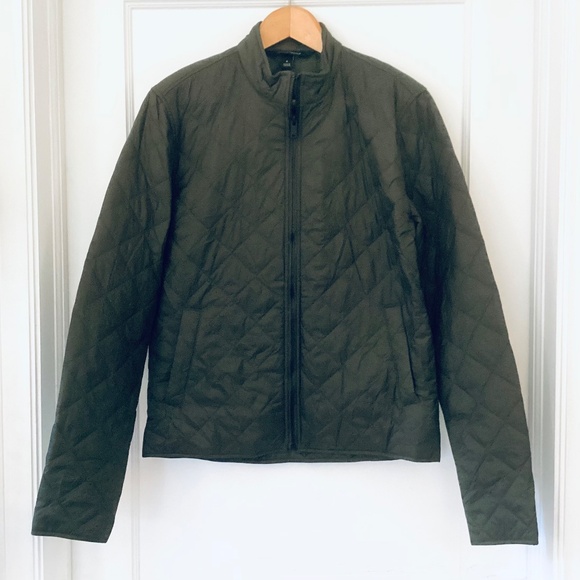 Mercer+Mettle Quilted Full Zip Men’s Jacket S Townsend Green Water-repellent - Picture 12 of 13